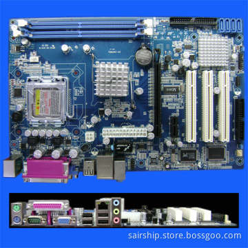 PC motherboard Intel 945GCL-775 pin with lan ,sata port